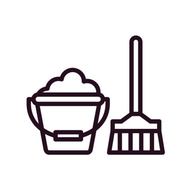 vector illustration of modern Cleaning icon