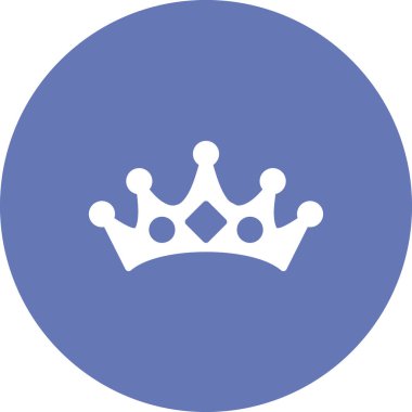 taç simgesi vektör çizimi