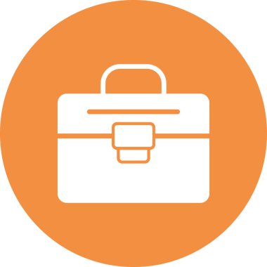 Çanta. Web simgesi basit tasarım