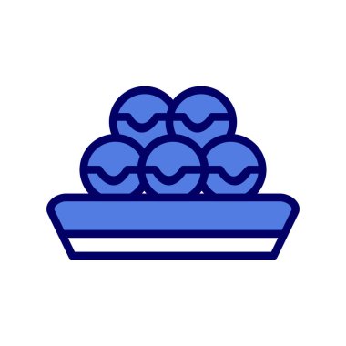 Gıda simgesinin vektör illüstrasyonu