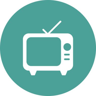 TV simge vektör tasarımı tasarlamak