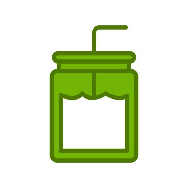  Horchata simge vektör illüstrasyonu