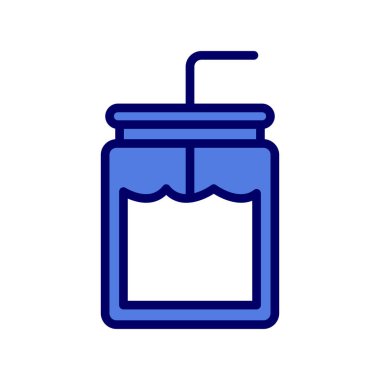  Horchata simge vektör illüstrasyonu