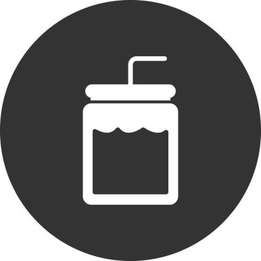  Horchata simge vektör illüstrasyonu