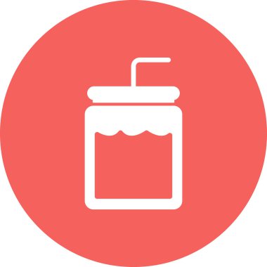  Horchata simge vektör illüstrasyonu