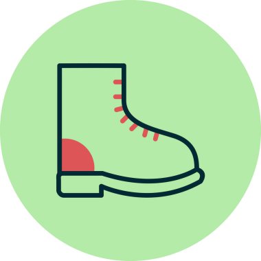 Çizme. Web simgesi basit illüstrasyon 