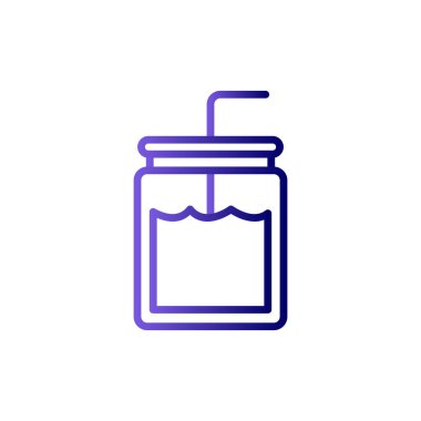  Horchata simge vektör illüstrasyonu