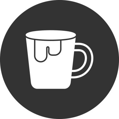 Kupa simgesi, vektör illüstrasyonu