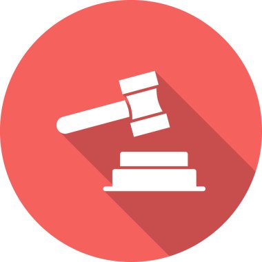 auction concept icon vector illustration