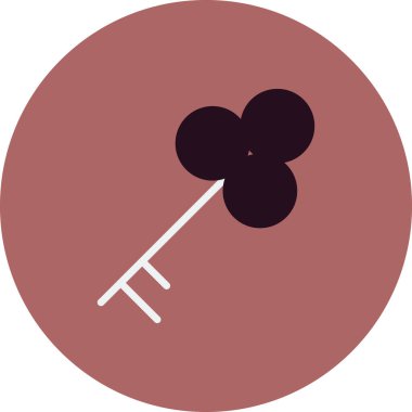 Anahtar simgesi vektör illüstrasyonu