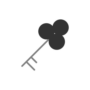 Anahtar simgesi vektör illüstrasyonu