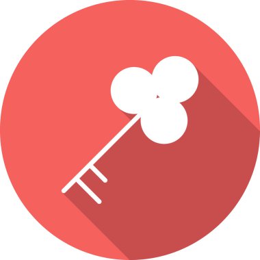 Anahtar simgesi vektör illüstrasyonu