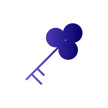 Anahtar simgesi vektör illüstrasyonu