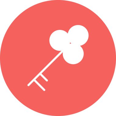 Anahtar simgesi vektör illüstrasyonu