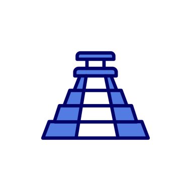 Bir kule simgesinin vektör çizimi