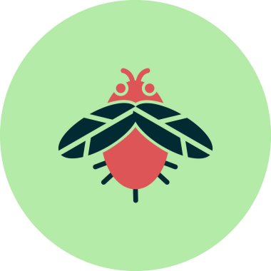 Beyaz arka planda şirin bir arı.