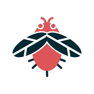 Beyaz arka planda şirin bir arı.