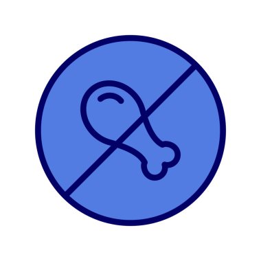 Gıda simgesinin vektör illüstrasyonu