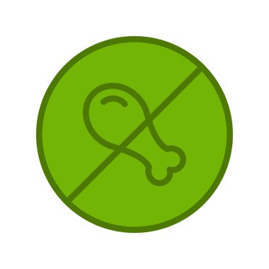 Gıda simgesinin vektör illüstrasyonu