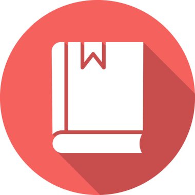 Kitap simgesi, modern vektör illüstrasyon tasarımı