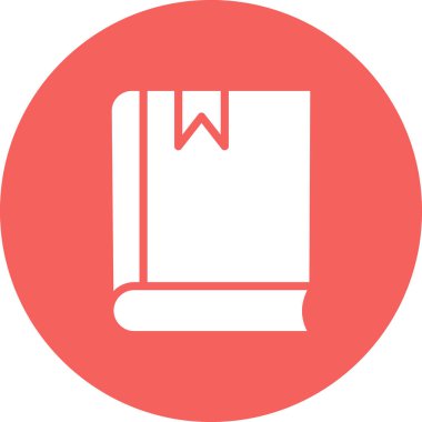 Kitap simgesi, modern vektör illüstrasyon tasarımı