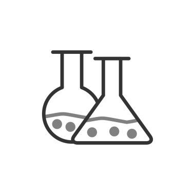 Kimya simgesi, vektör çizimi