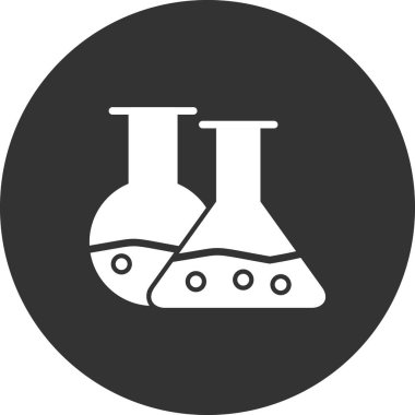 Kimya simgesi, vektör çizimi