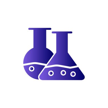 Kimya simgesi, vektör çizimi