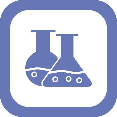 Kimya simgesi, vektör çizimi