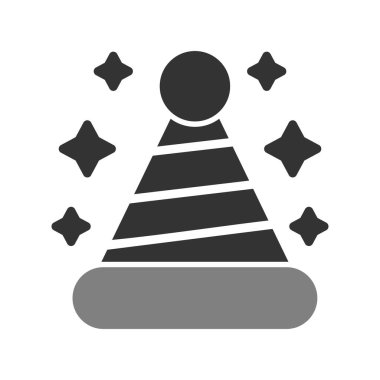  Şapka simgesi vektör illüstrasyonu