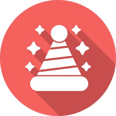  Şapka simgesi vektör illüstrasyonu