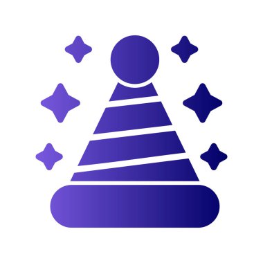  Şapka simgesi vektör illüstrasyonu