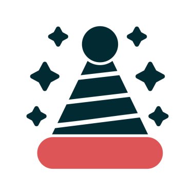  Şapka simgesi vektör illüstrasyonu