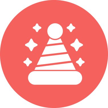  Şapka simgesi vektör illüstrasyonu