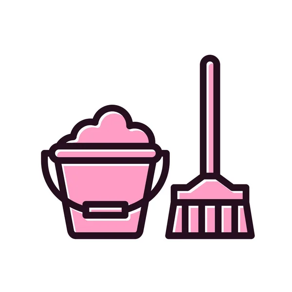 Vector Illustration Modern Cleaning Icon — Wektor stockowy