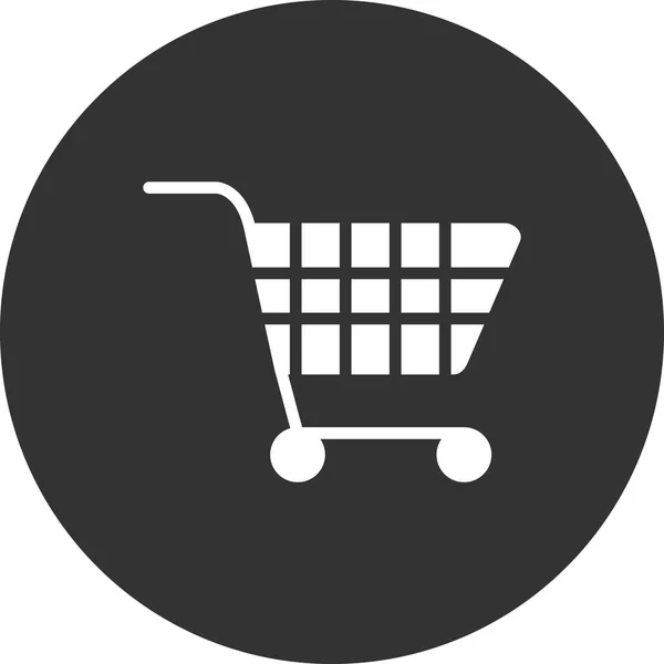 Shopping Cart Vector Illustration Icon — Stockvektor