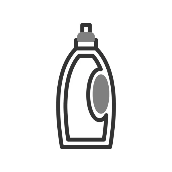 Ilustração Vetorial Ícone Detergente Líquido Limpeza — Vetor de Stock