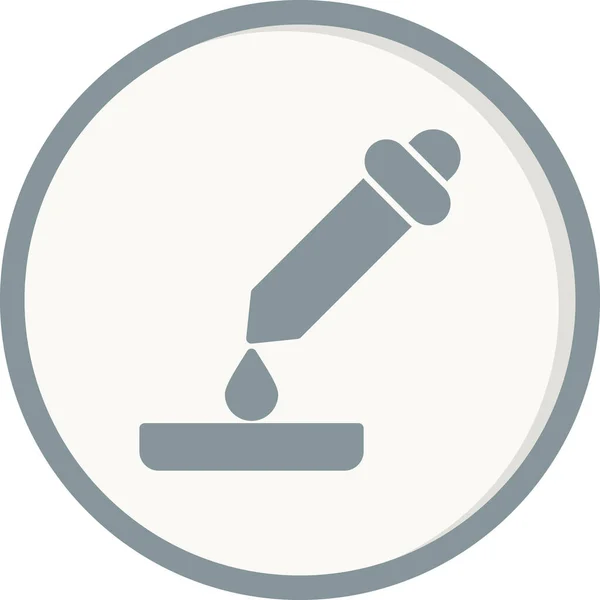 Pipette Icon Vector Illustration Graphic Design — 스톡 벡터