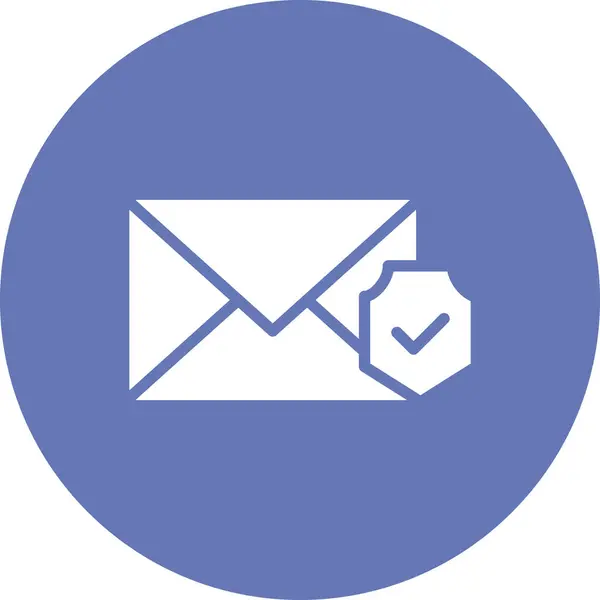Email Message Vector Illustration Design — Image vectorielle