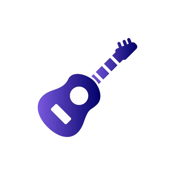 Guitar Icon Vector Illustration — Stock Vector