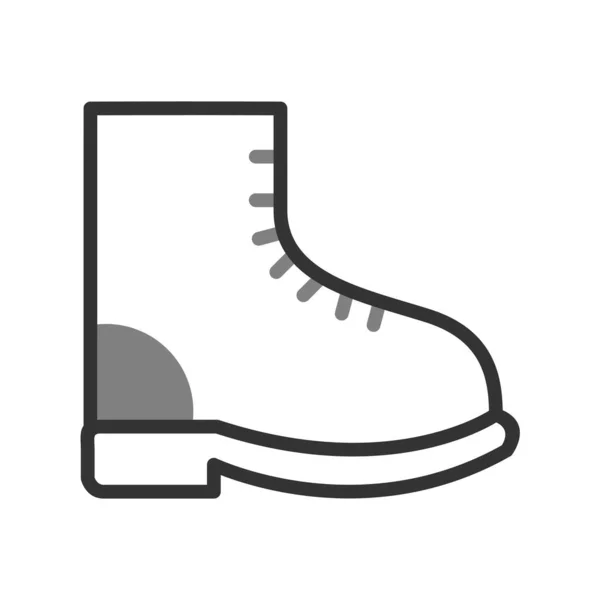Boot Web Icon Simple Illustration — Stock Vector