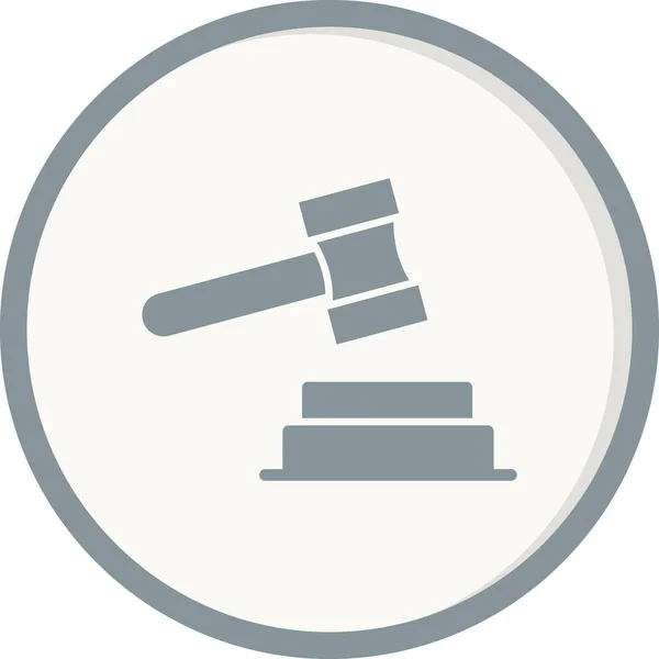 Auction Concept Icon Vector Illustration — Stok Vektör