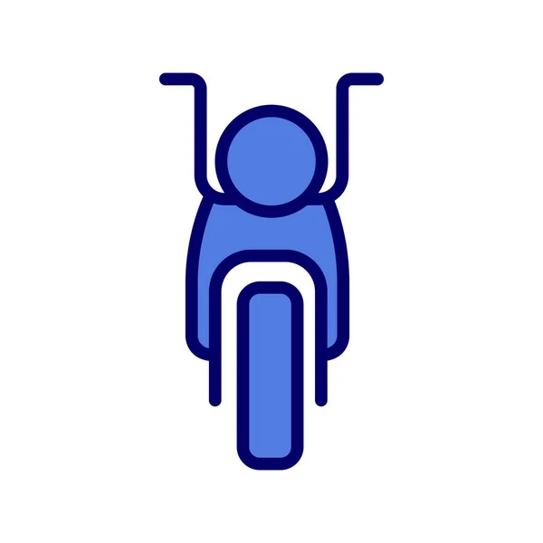 Motorbike Icon Vector Illustration Graphic Design — 스톡 벡터