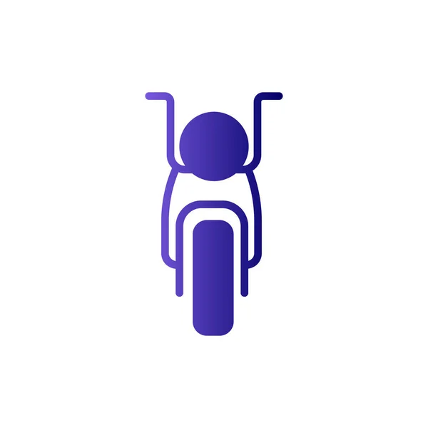 Design Gráfico Ilustração Vetor Ícone Moto —  Vetores de Stock