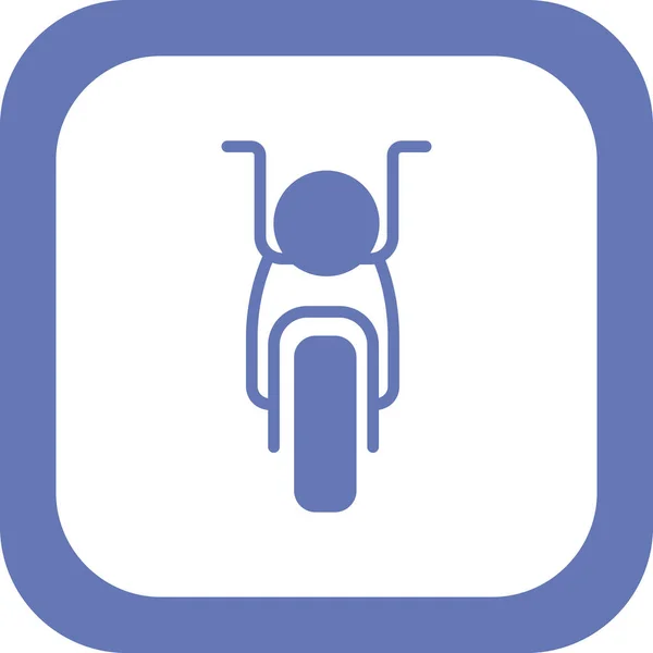 Motorbike Icon Vector Illustration Graphic Design — 스톡 벡터