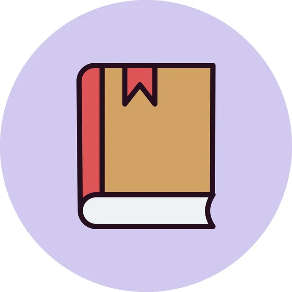 Book Icon Modern Vector Illustration Design — Stockový vektor