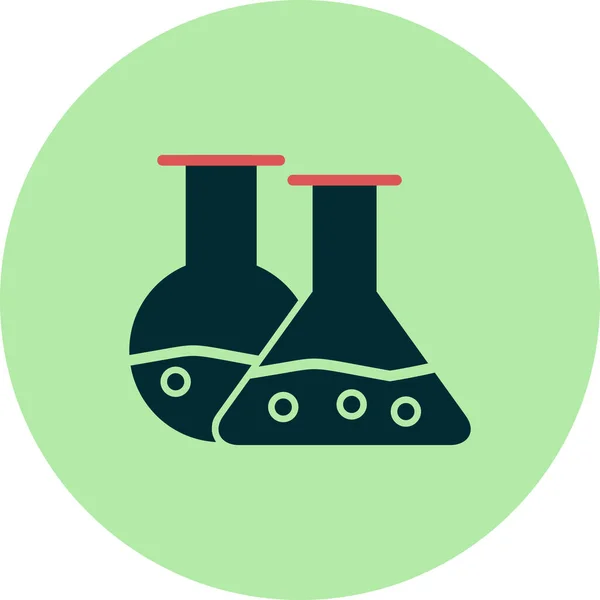 Chemistry Icon Vector Illustration — Stock Vector