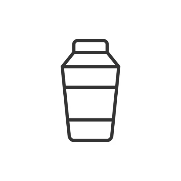 Cocktail Shaker Ícone Ilustração Vetorial — Vetor de Stock