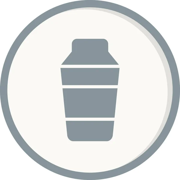 Cocktail Shaker Icon Vector Illustration — 图库矢量图片