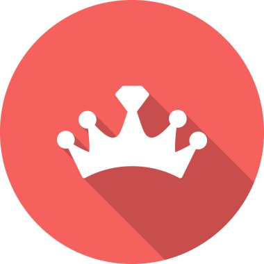 taç simgesi vektör illüstrasyonu